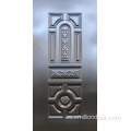 Panel decorativo de la puerta de metal